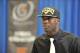 February 01, 2012; Springfield, MO, USA; Hillcrest High School senior Dorial Green-Beckham answers questions from media after announcing that he's signing with Missouri University at Hillcrest High School. Mandatory Credit: Denny Medley-US PRESSWIRE