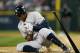 SEATTLE, WA - JULY 24: Alex Rodriguez #13 of the New York Yankees crumples to the ground after being hit with a pitch by starting pitcher Felix Hernandez of the Seattle Mariners at Safeco Field on July 24, 2012 in Seattle, Washington. Rodriguez was removed from the game. (Photo by Otto Greule Jr/Getty Images)