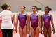 LONDON, ENGLAND - JULY 23: (L-R) Jordyn Wieber, McKayla Maroney, Kyla Ross, Alexandra Raisman, and Gabrielle Douglas of the United States listen to Martha Karolyi, the team coordinator during training sessions for artistic gymnastics ahead of the 2012 Olympic Games at Greenwich Training Academy on July 23, 2012 in London, England. (Photo by Ronald Martinez/Getty Images)