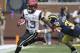Ronnie Hillman sheds a would-be tackler in a Sept. 24 , 2011 game against Michigan.