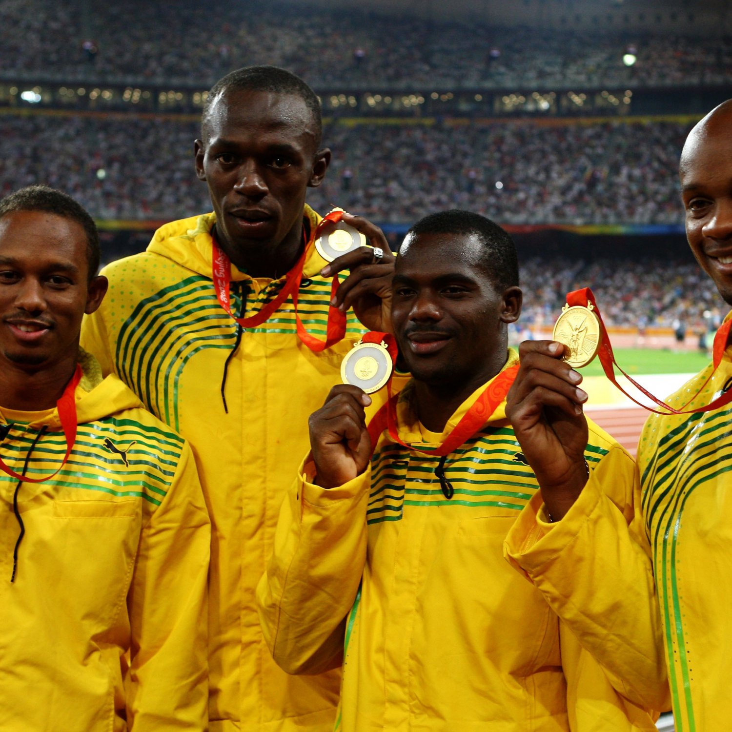 Jamaican Olympic Track & Field Team Usain Bolt and Most Recognizable