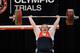 COLUMBUS, OH - MARCH 4: Holley Mangold successfully completes a 145 kilogram clean and jerk on her first attempt during the 2012 U.S. Olympic Team Trials for Women's Weightlifting on March 4, 2012 in Columbus, Ohio. (Photo by Jamie Sabau/Getty Images)