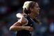 GLASGOW, SCOTLAND - JULY 25: Alex Morgan of USA reacts after scoring during the Women's Football first round Group G Match of the London 2012 Olympic Games between United States and France, at Hampden Park on July 25, 2012 in Glasgow, Scotland. (Photo by Stanley Chou/Getty Images)