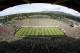 EUGENE, OR - SEPTEMBER 16: A view from above during the Oregon Ducks versus the Oklahoma Sooners game on September 16, 2006 at Autzen Stadium in Eugene, Oregon. (Photo by Jonathan Ferrey/Getty Images)
