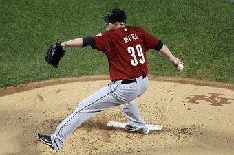 Brett Myers pitching for the Houston Astros in 2010.
