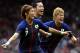 GLASGOW, SCOTLAND - JULY 26: Yuki Otsu of Japan celebrates after scoring against Spain during the Men's Football first round Group D Match of the London 2012 Olympic Games between Spain and Japan at Hampden Park on July 26, 2012 in Glasgow, Scotland. (Photo by Stanley Chou/Getty Images)