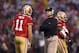 QB Alex Smith and coach Jim Harbaugh