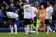 LIVERPOOL, ENGLAND - MARCH 10: Luka Modric of Tottenham Hotspur and his team mates show their dejection after conceding the opening goal during the Barclays Premier League match between Everton and Tottenham Hotspur at Goodison Park on March 10, 2012 in Liverpool, England. (Photo by Michael Regan/Getty Images)