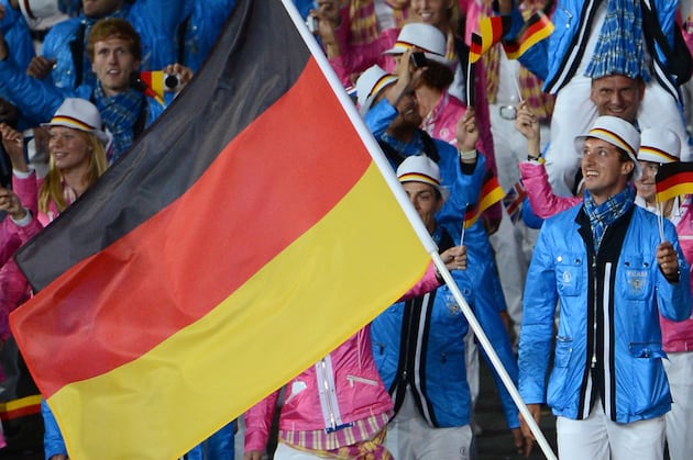Germany Without a Medal Through Two Days in London