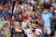 SEATTLE, WA - JULY 23: Ichiro Suzuki #31 of the the New York Yankees bats against the Seattle Mariners at Safeco Field on July 23, 2012 in Seattle, Washington. Suzuki was traded from the Mariners to the Yankees earlier in the day. (Photo by Otto Greule Jr/Getty Images)