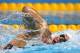 LONDON, ENGLAND - JULY 30: Allison Schmitt of the United States competes in heat 5 of the Women's 200m Freestyle on Day 3 of the London 2012 Olympic Games at the Aquatics Centre on July 30, 2012 in London, England. (Photo by Clive Rose/Getty Images)