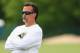 Coach Jeff Fisher keeps a watchful eye on his new team during training camp.