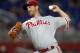 MIAMI, FL - JUNE 29: Cliff Lee #33 of the Philadelphia Phillies pitches during a game against the Miami Marlins at Marlins Park on June 29, 2012 in Miami, Florida. (Photo by Sarah Glenn/Getty Images)