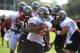 Doug Martin looking ahead to contact (photo courtesy of the Tampa Tribune).