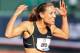 EUGENE, OR - JUNE 23: Lolo Jones reacts after qualifying for 2012 Olympics after coming in third in the women's 100 meter hurdles final during Day Two of the 2012 U.S. Olympic Track & Field Team Trials at Hayward Field on June 23, 2012 in Eugene, Oregon. (Photo by Christian Petersen/Getty Images)