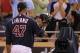 MINNEAPOLIS, MN - JULY 13: Francisco Liriano #47 of the Minnesota Twins receives a standing ovation after leaving the field following the top of the eighth inning against the Oakland Athletics on July 13, 2012 at Target Field in Minneapolis, Minnesota. The Athletics defeated the Twins 6-3. (Photo by Hannah Foslien/Getty Images)