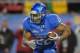 Dec 22, 2010; Las Vegas, NV, USA; Boise State Broncos running back Doug Martin (22) heads up field against the Utah Utes in the 2010 Las Vegas Bowl at Sam Boyd Stadium. Mandatory Credit: Kirby Lee/Image of Sport-US PRESSWIRE