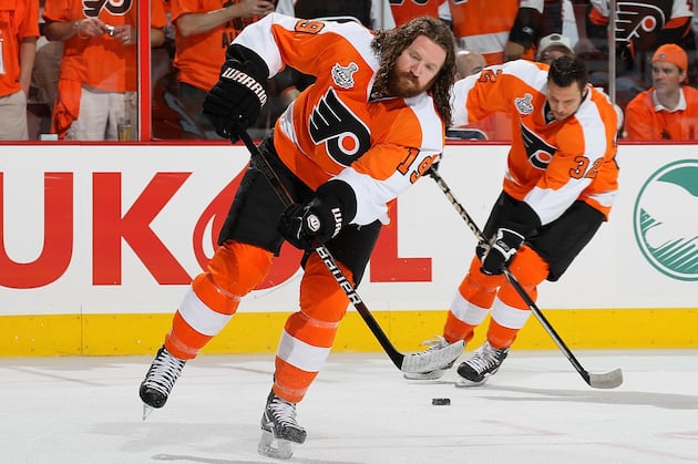 Former Flyer Riley Cote Takes on Another Fight