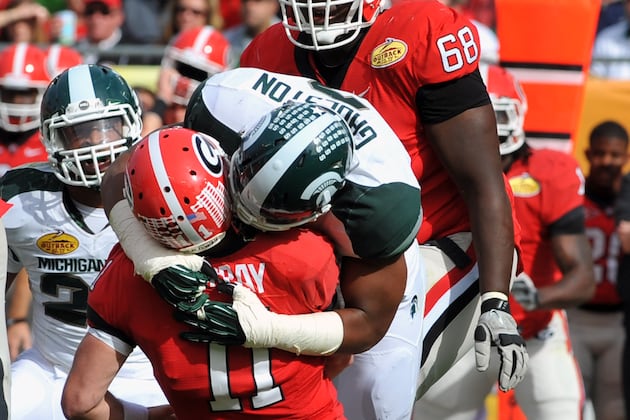 2012 Hendricks Award Watch List: For Big Ten, It's Simon and Gholston at the Top