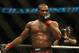 Dec 10, 2011; Toronto, ON, Canada; UFC fighter Jon Jones after defeating fighter Lyoto Machida (not pictured) during a light heavyweight bout at UFC 140 at the Air Canada Centre. Mandatory Credit: Tom Szczerbowski-US PRESSWIRE