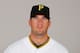 BRADENTON, FL - FEBRUARY 26: Pitcher Brad Lincoln #32 of the Pittsburgh Pirates poses for a photo during photo day at Pirate City on February 26, 2012 in Bradenton, Florida. (Photo by J. Meric/Getty Images)