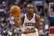 Apr 07, 2012; Philadelphia, PA, USA; Philadelphia 76ers guard Jodie Meeks (20) passes the ball during the third quarter against the Orlando Magic at the Wells Fargo Center. The Magic defeated the Sixers 88-82. Mandatory Credit: Howard Smith-US PRESSWIRE