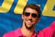 Michael Phelps out of the pool at the Baltimore Grand Prix