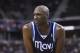 March 09, 2012; Sacramento, CA, USA; Dallas Mavericks power forward Lamar Odom (7) lines up for the free throw against the Sacramento Kings during the first quarter at Power Balance Pavilion. Mandatory Credit: Kelley L Cox-US PRESSWIRE