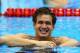 LONDON, ENGLAND - AUGUST 01: Nathan Adrian of the United States celebrates after he won the Final of the Men's 100m Freestyle on Day 5 of the London 2012 Olympic Games at the Aquatics Centre on August 1, 2012 in London, England. (Photo by Al Bello/Getty Images)