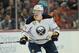 ANAHEIM, CA - FEBRUARY 29: Tyler Myers #57 of the Buffalo Sabres skates against the Anaheim Ducks at Honda Center on February 29, 2012 in Anaheim, California. (Photo by Jeff Gross/Getty Images)