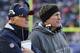 FOXBORO, MA - DECEMBER 24: Dante Scarnecchia and Bill Belichick of the New England Patriots watch their team during a game against the Miami Dolphins at Gillette Stadium on December 24, 2011 in Foxboro, Massachusetts. (Photo by Jim Rogash/Getty Images)