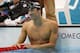 LONDON, ENGLAND - AUGUST 02: Michael Phelps of the United States reacts after winning gold in the Men's 200m Individual Medley final on Day 6 of the London 2012 Olympic Games at the Aquatics Centre on August 2, 2012 in London, England. (Photo by Ezra Shaw/Getty Images)