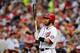 WASHINGTON, DC - AUGUST 02: Jayson Werth #28 of the Washington Nationals prepares to hit against the Philadelphia Phillies at Nationals Park on August 2, 2012 in Washington, DC. (Photo by Patrick McDermott/Getty Images)