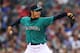 SEATTLE, WA - JULY 30: Starting pitcher Hisashi Iwakuma #18 of the Seattle Mariners pitches against the Toronto Blue Jays at Safeco Field on July 30, 2012 in Seattle, Washington. (Photo by Otto Greule Jr/Getty Images)