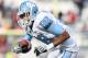 CHESTNUT HILL, MA - NOVEMBER 21: Erik Highsmith #88 of the North Carolina Tar Heels carries the ball in the first half against the Boston College Eagles on November 21, 2009 at Alumni Stadium in Chestnut Hill, Massachusetts. (Photo by Elsa/Getty Images)