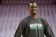 MIAMI, FL - MAY 11: Jeff Green #8 of the Boston Celtics warms up before Game Five of the Eastern Conference Semifinals of the 2011 NBA Playoffs against the Miami Heat at American Airlines Arena on May 11, 2011 in Miami, Florida. NOTE TO USER: User expressly acknowledges and agrees that, by downloading and/or using this Photograph, User is consenting to the terms and conditions of the Getty Images License Agreement. (Photo by Mike Ehrmann/Getty Images)