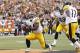 CINCINNATI, OH - NOVEMBER 13: Rashard Mendenhall #34 of the Pittsburgh Steelers celebrates after rushing for a nine-yard touchdown in the third quarter against the Cincinnati Bengals at Paul Brown Stadium on November 13, 2011 in Cincinnati, Ohio. The Steelers won 24-17. (Photo by Joe Robbins/Getty Images)