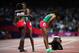 LONDON, ENGLAND - AUGUST 03: Tirunesh Dibaba of Ethiopia is congratulated on her win by Beleynesh Oljira of Ethiopia in the Women's 10,000m Final on Day 7 of the London 2012 Olympic Games at Olympic Stadium on August 3, 2012 in London, England. (Photo by Stu Forster/Getty Images)