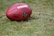 LATROBE, PA - JULY 29: An NFL football sits on the practice field during the Pittsburgh Steelers training camp on July 29, 2011 at St Vincent College in Latrobe, Pennsylvania. (Photo by Jared Wickerham/Getty Images)