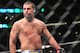 August 4, 2012; Los Angeles, CA, USA; Shogun Rua celebrates after defeating Brandon Vera during the light heavyweight match at Staples Center. Mandatory Credit: Gary A. Vasquez-US PRESSWIRE