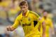 COLUMBUS, OH - MARCH 24: Kirk Urso #15 of the Columbus Crew controls the ball against the Montreal Impact on March 24, 2012 at Crew Stadium in Columbus, Ohio. (Photo by Jamie Sabau/Getty Images)