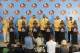 CANTON, OH - AUGUST 4: The Class of 2012 Pro Football Hall of Fame Inductees during the Enshrinement Ceremony at Fawcett Stadium on August 4, 2012 in Canton, Ohio. (Photo by Jason Miller/Getty Images)
