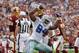 LANDOVER, MD - NOVEMBER 20: DeMarcus Ware #94 of the Dallas Cowboys celebrates after sacking Rex Grossman #8 of the Washington Redskins during the second half at FedExField on November 20, 2011 in Landover, Maryland. (Photo by Rob Carr/Getty Images)