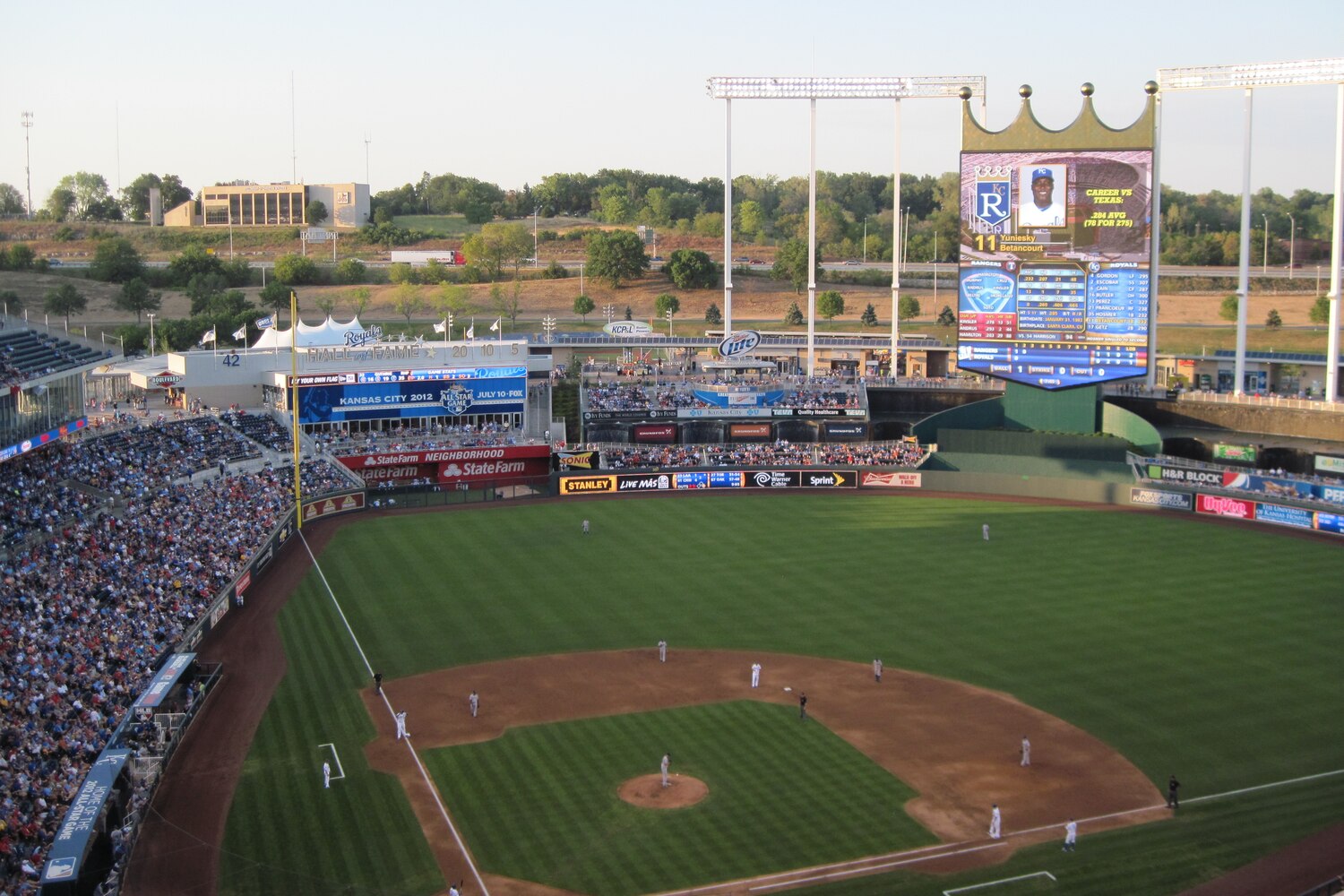 Kauffman Stadium A Trip to Kansas City's Old Faithful Bleacher Report