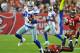 TAMPA, FL - DECEMBER 17: Tight end Jason Witten #82 of the Dallas Cowboys grabs a midfield pass against the Tampa Bay Buccaneers December 17, 2011 at Raymond James Stadium in Tampa, Florida. (Photo by Al Messerschmidt/Getty Images)