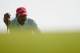KIAWAH ISLAND, SC - MAY 27: Eduardo Romero of Argentina lines up a putt on the 14th hole during the final round of Senior PGA Championship on the Ocean Course at the Kiawah Island Resort on May 27, 2007 in Kiawah Island, South Carolina. (Photo by Scott Halleran/Getty Images)