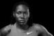 DALLAS, TX - MAY 13: (EDITOR'S NOTE: Image has been converted to black and white) Track and field athlete, Brittney Reese poses for a portrait during the 2012 Team USA Media Summit on May 13, 2012 in Dallas, Texas. (Photo by Ronald Martinez/Getty Images)
