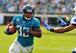 JACKSONVILLE, FL - JANUARY 01: Running back Maurice Jones-Drew #32 of the Jacksonville Jaguars rushes upfield against the Indianapolis Colts January 1, 2012 at EverBank Field in Jacksonville, Florida. (Photo by Al Messerschmidt/Getty Images)