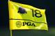 JOHNS CREEK, GA - AUGUST 12: A flagstick is seen on the 18th green during the second round of the 93rd PGA Championship at the Atlanta Athletic Club on August 12, 2011 in Johns Creek, Georgia. (Photo by Stuart Franklin/Getty Images)