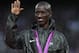 LONDON, ENGLAND - AUGUST 06: Gold medalist Ezekiel Kemboi of Kenya poses during the medal ceremony for the Men's 3000m Steeplechase final on Day 10 of the London 2012 Olympic Games at the Olympic Stadium on August 6, 2012 in London, England. (Photo by Clive Brunskill/Getty Images)